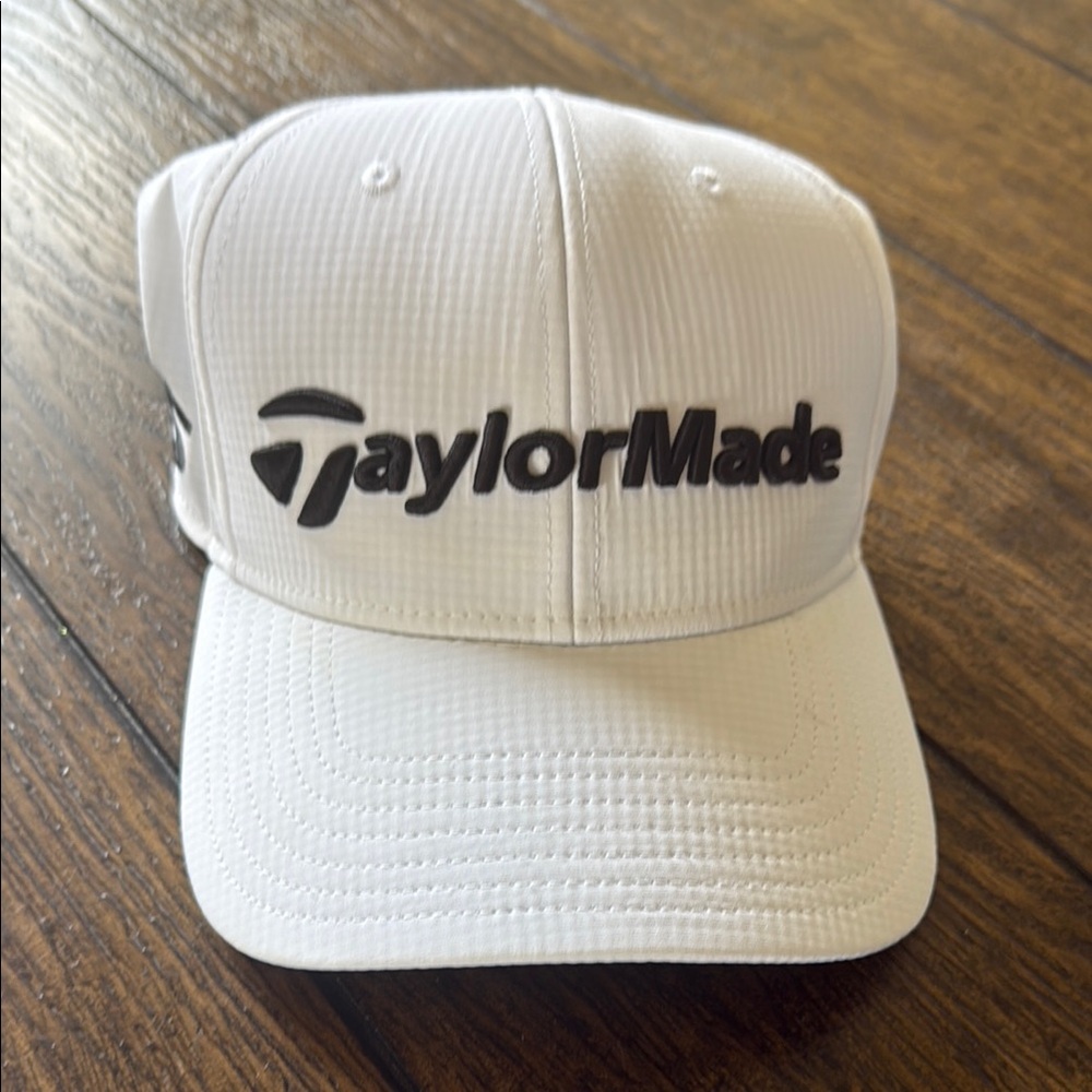 TaylorMade White Golf Cap